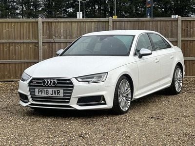 Used Audi S4 Advanced 354 HP (260 kW) 2018 White Sedan