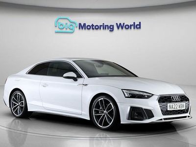Used Audi A5 S-Line 201 HP (147 kW) 2022 White Coupe