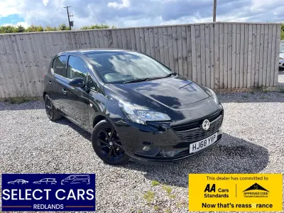 Used Vauxhall Corsa 90 HP (66 kW) 2018 Black Hatchback