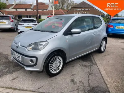 Used VW up! high up! 75 HP (55 kW) 2012 Silver Hatchback