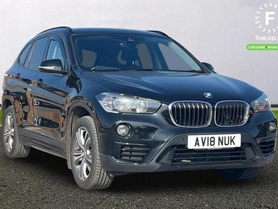 Used BMW X1 Sport Line 192 HP (141 kW) 2018 Black SUV