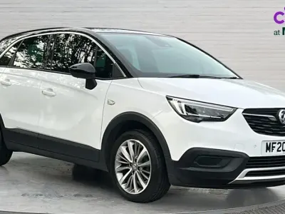 Used Vauxhall Crossland X Sport 102 HP (75 kW) 2020 White SUV