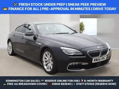 Used BMW 640 Comfort Edition 2016 Black Coupe
