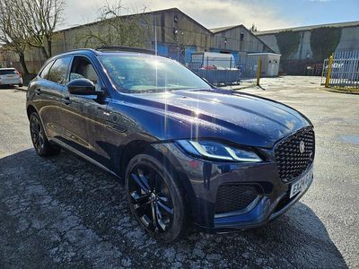 Begagnad Jaguar F-Pace R-Dynamic 2024 Blå SUV