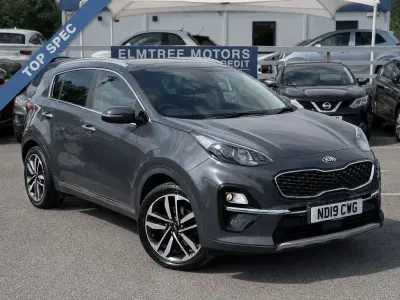 Used Kia Sportage Turbo 134 HP (98 kW) 2019 Grey SUV