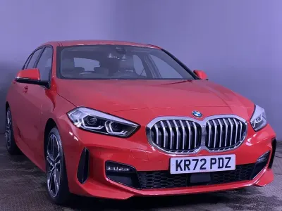 Used BMW 116 M Sport 116 HP (85 kW) 2022 Red Hatchback