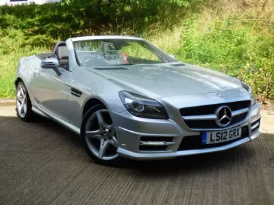 Used Mercedes SLK200 AMG 2012 Silver Cabriolet