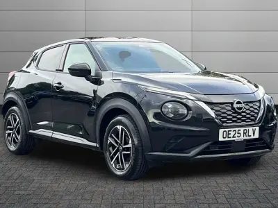 Used Nissan Juke N-Connecta 143 HP (105 kW) 2025 Pearl black SUV