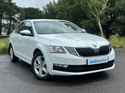 Used Skoda Octavia SE 150 HP (110 kW) 2017 White Hatchback