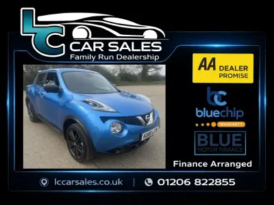 Used Nissan Juke Tekna 2018 Blue SUV