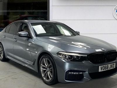 Blue Used 2018 BMW 520 M Sport Sedan | £20,950 (Fair price)