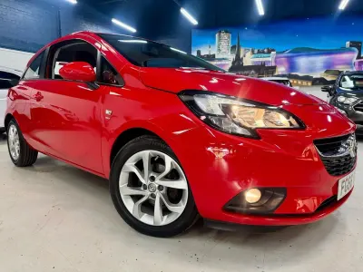 Used Vauxhall Corsa 75 HP (55 kW) 2016 Red Hatchback
