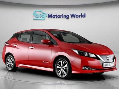 Used Nissan Leaf Acenta 110 kW (150 HP) 2019 Red Hatchback