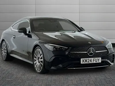 Used Mercedes CLE450 AMG Line Premium Plus 397 HP (291 kW) 2024 Black Coupe