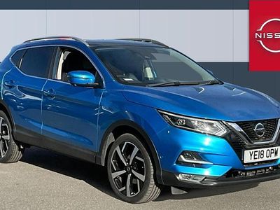 Used Nissan Qashqai Tekna 131 HP (96 kW) 2018 Blue SUV