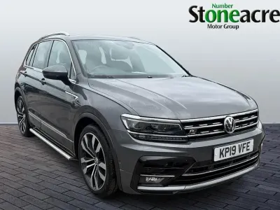 Used VW Tiguan R-line 190 HP (139 kW) 2019 Grey SUV