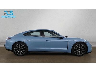 Used Porsche Taycan Performance Package 350 kW (476 HP) 2022 Blue Sedan