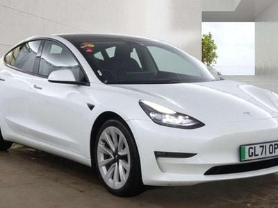 Used Tesla Model 3 Long Range AWD 366 kW (498 HP) 2022 White Sedan