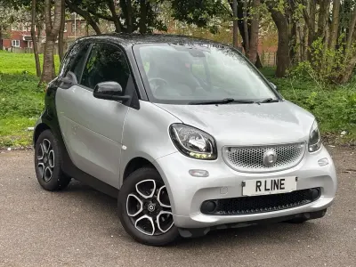 Begagnad Smart ForTwo Coupé Premium 71 HK (52 kW) 2016 Silver Sportkupé