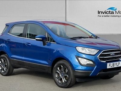 used Ford Ecosport 1.0 EcoBoost 125ps Zetec SATN Hatchback