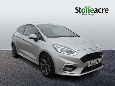 Silver Used 2021 Ford Fiesta ST-Line Hatchback | £11,249 (Good price)