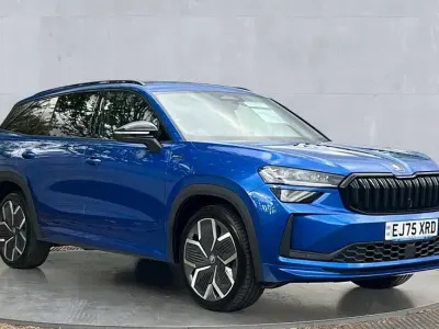 Used Skoda Kodiaq SportLine 204 HP (150 kW) 2025 Blue SUV