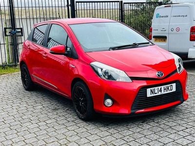 Used Toyota Yaris Trend 2014 Red Hatchback