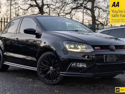 Used VW Polo GTI 192 HP (141 kW) 2016 Black Hatchback
