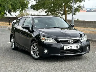 Used Lexus CT200h 2012 Black Hatchback