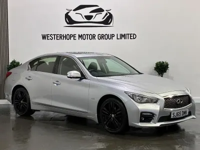 Used Infiniti Q50 Sport Tech 170 HP (125 kW) 2015 Silver Sedan