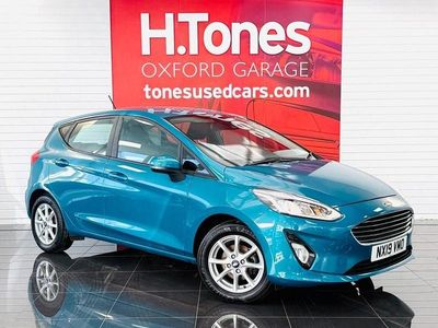 Used Ford Fiesta Zetec 70 HP (51 kW) 2019 Blue Hatchback