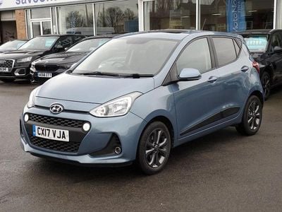 Used Hyundai i10 Premium SE 87 HP (63 kW) 2017 Blue Hatchback