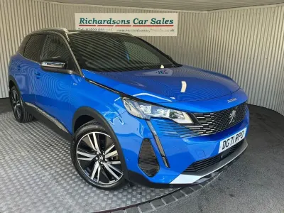 Used Peugeot 3008 Premium 130 HP (95 kW) 2021 Blue SUV