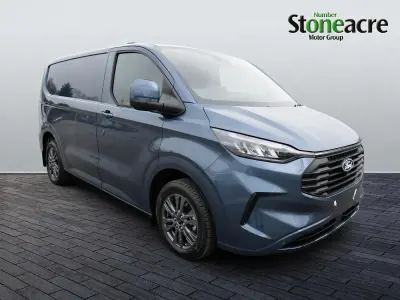 New Ford Transit Custom Limited 136 HP (100 kW) 2026 Blue Van