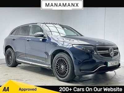 Blue Used 2022 Mercedes EQC400 AMG Line Premium Plus SUV | £24,979 (Fair price)