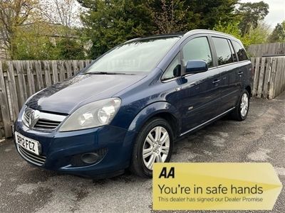 used Vauxhall Zafira 1.6 16V Design Euro 5 5dr (SNav)