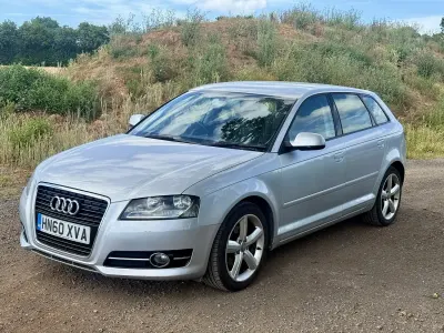 Used Audi A3 102 HP (75 kW) 2010 Silver Hatchback