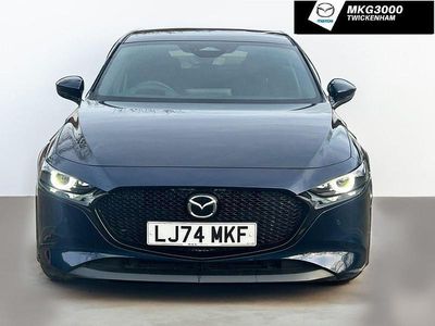 Used Mazda 3 Exclusive-Line 2024 Blue Hatchback