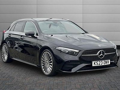 Cosmos black Used 2023 Mercedes A200 AMG Line Premium Plus Hatchback | £24,450 (A bit pricey)