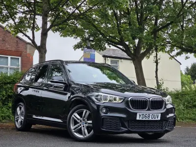 Used BMW X1 M Sport 190 HP (139 kW) 2018 Black SUV
