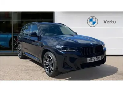 Used BMW X3 M Sport 292 HP (214 kW) 2022 Black SUV