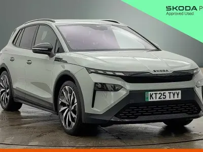 Begagnad Skoda Elroq SportLine 154 kW (210 HK) 2025 Grön SUV