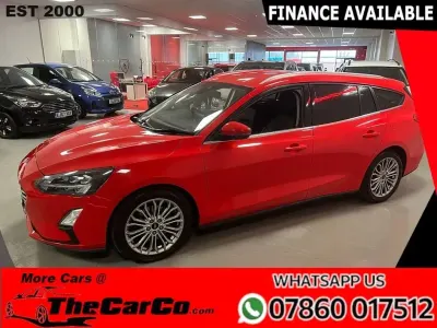 Usado Ford Focus Titanium X 120 HP (88 kW) 2020 Vermelho Carrinha