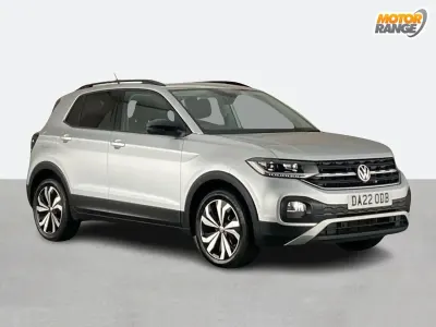 Used VW T-Cross Black Edition 2022 Silver SUV