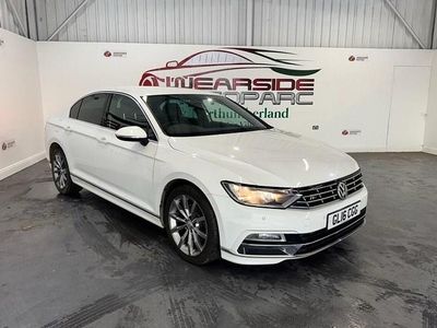 Used VW Passat R-line 190 HP (139 kW) 2016 White Sedan