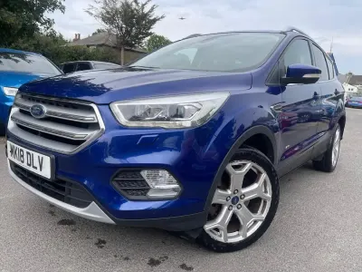 Used Ford Kuga Titanium X 182 HP (133 kW) 2018 Blue SUV