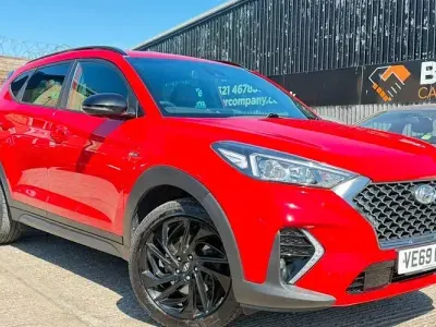 Used Hyundai Tucson N Line 136 HP (100 kW) 2019 Red SUV