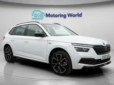 Käytetty Skoda Kamiq Monte Carlo 150 HP (110 kW) 2022 Valkoinen Katumaasturi