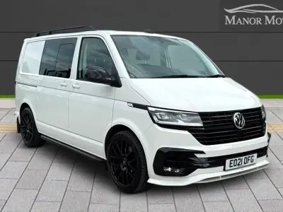 Used VW T6.1 Highline 201 HP (147 kW) 2021 White Van