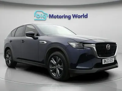 Begagnad Mazda CX-60 Exclusive-Line 328 HK (241 kW) 2023 Blå SUV